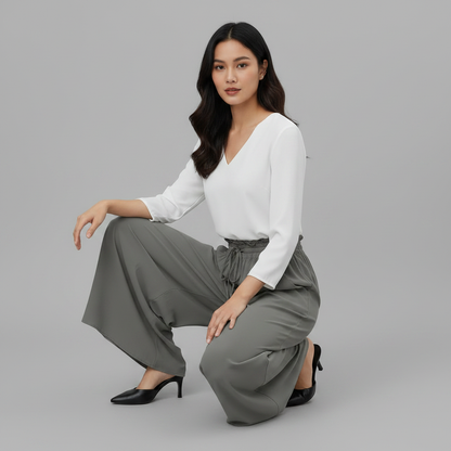 Elegant Black Trousers | Women's Comfortable Pants