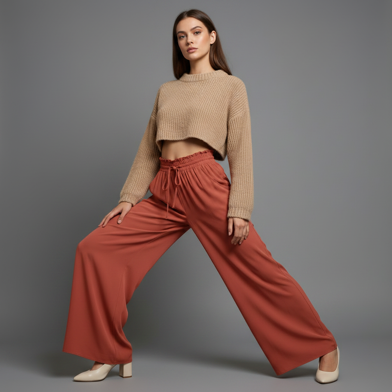 Elegant Black Trousers | Women's Comfortable Pants