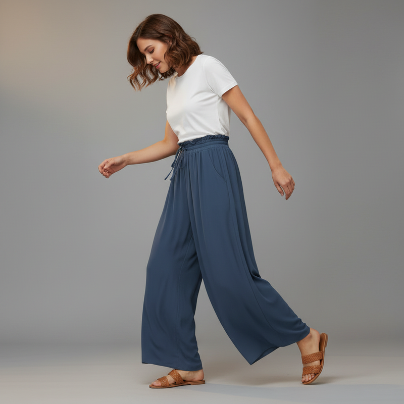 Elegant Black Trousers | Women's Comfortable Pants
