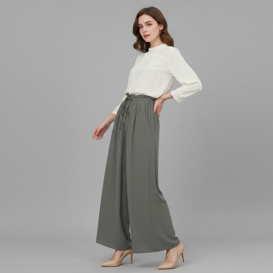 Elegant Black Trousers | Women's Comfortable Pants