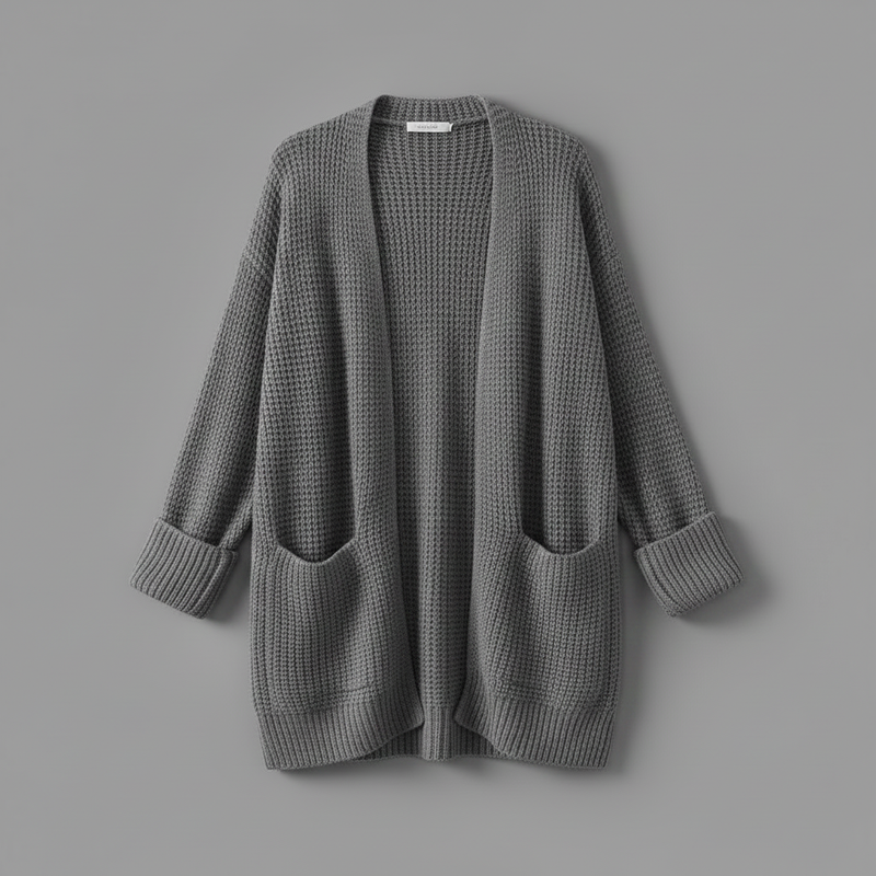 Elegant Women's Cardigan | Versatile Black Cardigan Sweater
