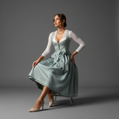 Elegant Dirndl Dress | Women's Dress for Oktoberfest