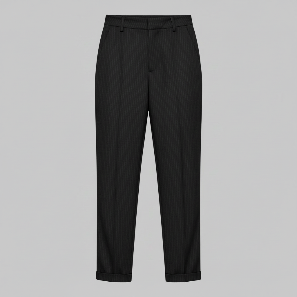 High Waist Women's Suit Trousers | Elegant Office Wear