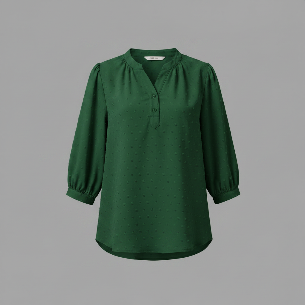 Silk Patchwork Women's Blouse | Versatile Summer Top