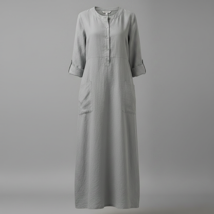 Tina | Women's Plus Size Summer Maxi Dress in Soft Fabric
