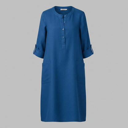 Tina | Women's Plus Size Summer Maxi Dress in Soft Fabric
