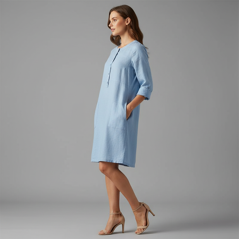 Tina | Women's Plus Size Summer Maxi Dress in Soft Fabric