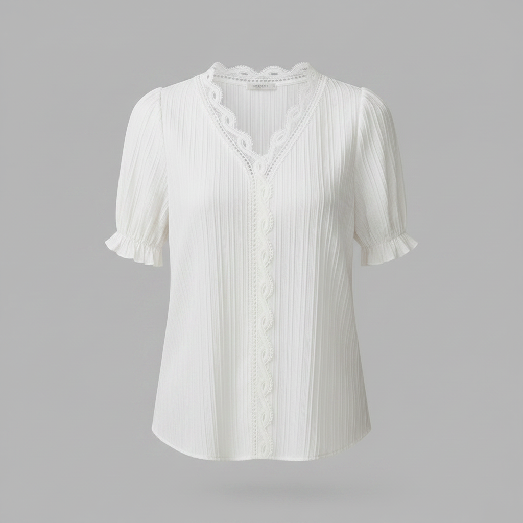Elegant Puff Sleeve Blouse | Women's Summer Top