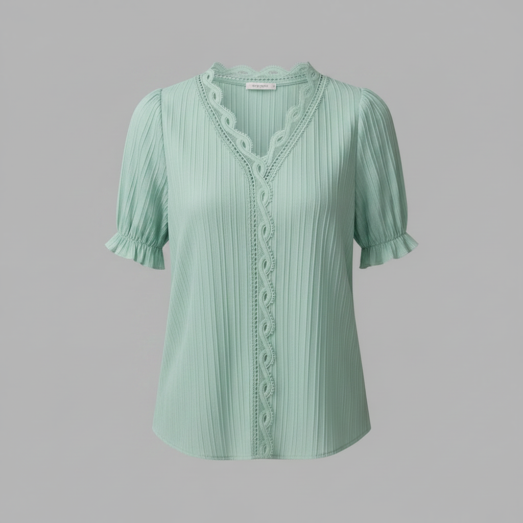 Elegant Puff Sleeve Blouse | Women's Summer Top